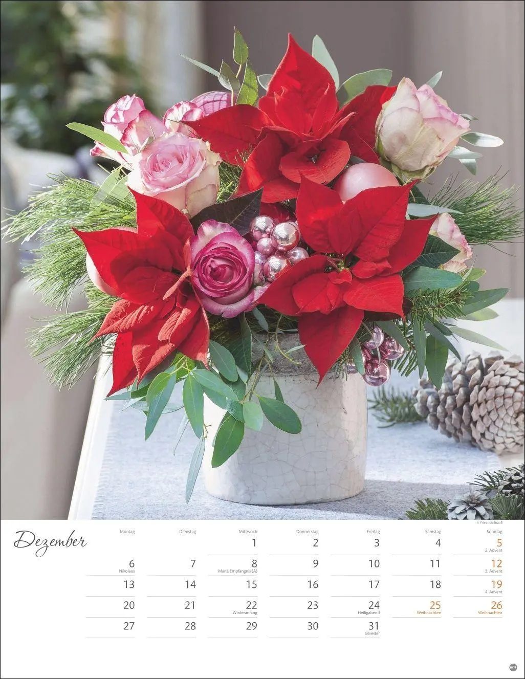 Bild: 9783756414871 | Bunter Blütenzauber Posterkalender 2027 | Heye | Kalender | 14 S.