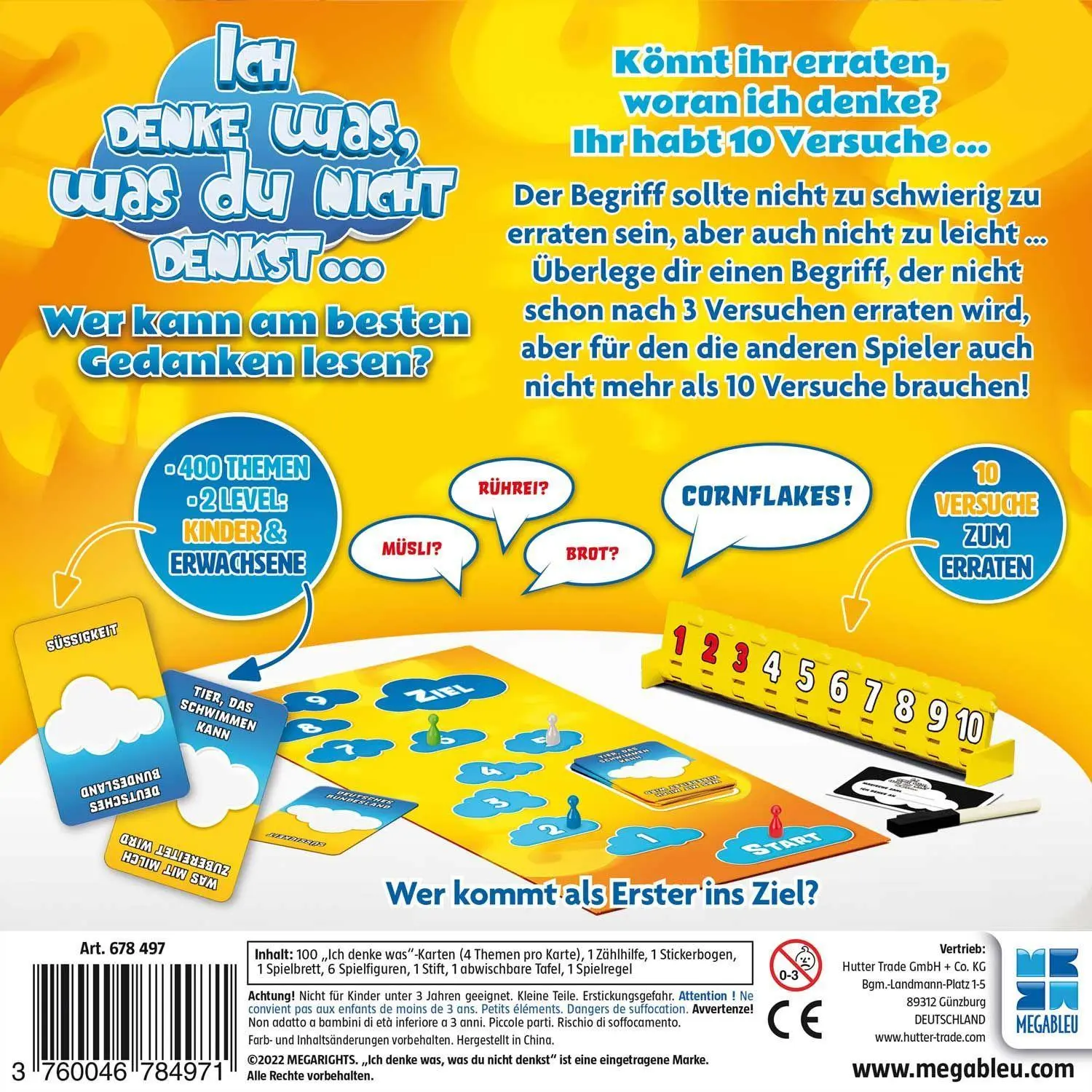 Bild: 3760046784971 | Ich denke was, was du nicht denkst... | Megableu | Spiel | 678497