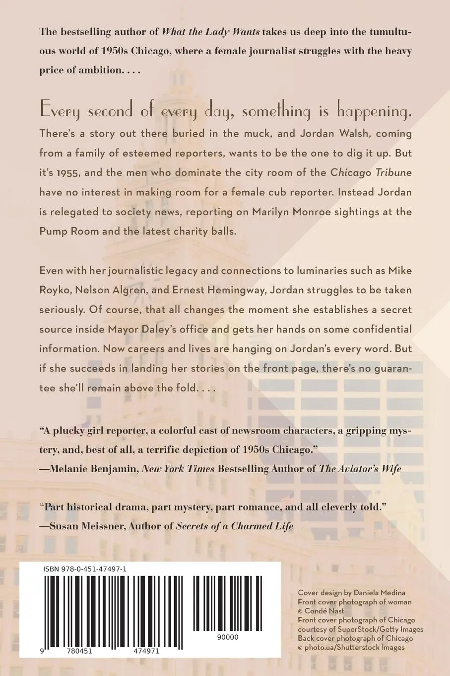 Rückseite: 9780451474971 | White Collar Girl | A Novel | Renée Rosen | Taschenbuch | Englisch