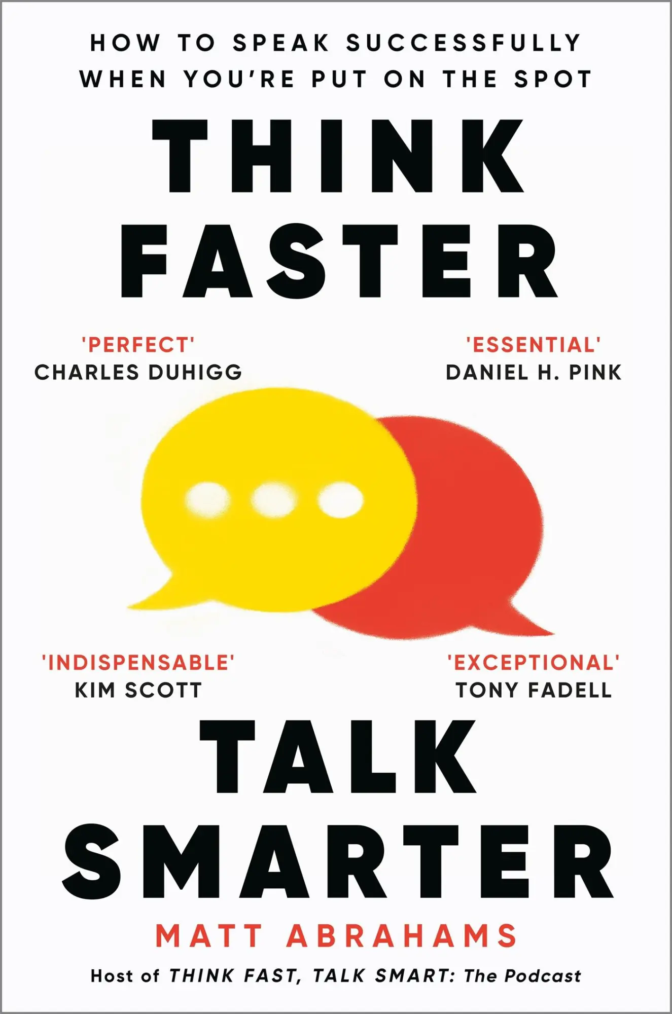 Cover: 9781035024971 | Think Faster, Talk Smarter | Matt Abrahams | Taschenbuch | 254 S.