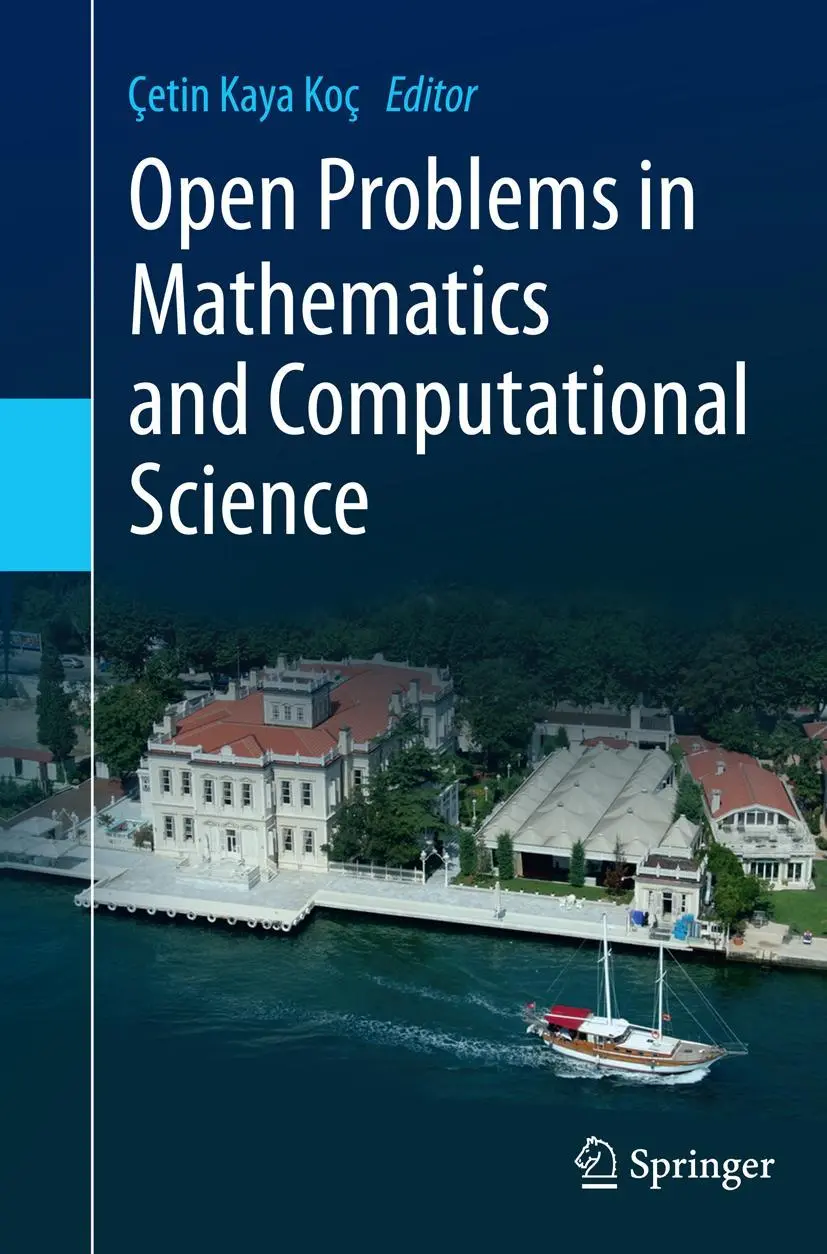 Cover: 9783319364971 | Open Problems in Mathematics and Computational Science | Koç | Buch