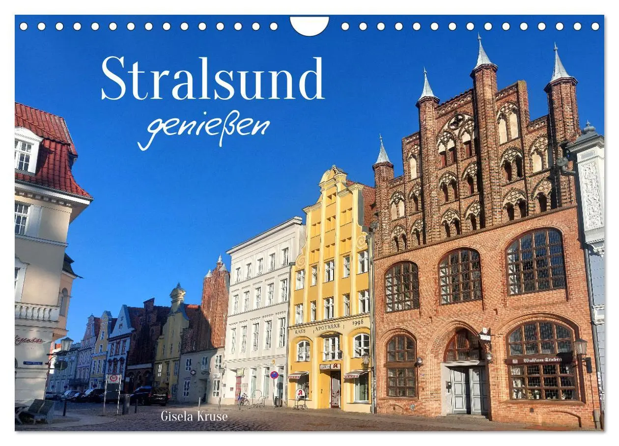 Cover: 9783457284971 | Stralsund genießen (Wandkalender 2026 DIN A4 quer), CALVENDO...