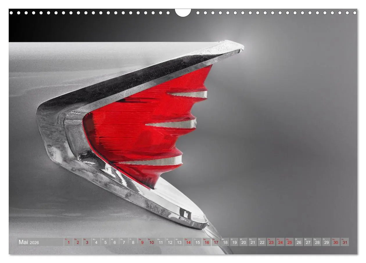 Bild: 9783457594971 | US Autoklassiker 1950er bis 1970er Details (Wandkalender 2026 DIN...