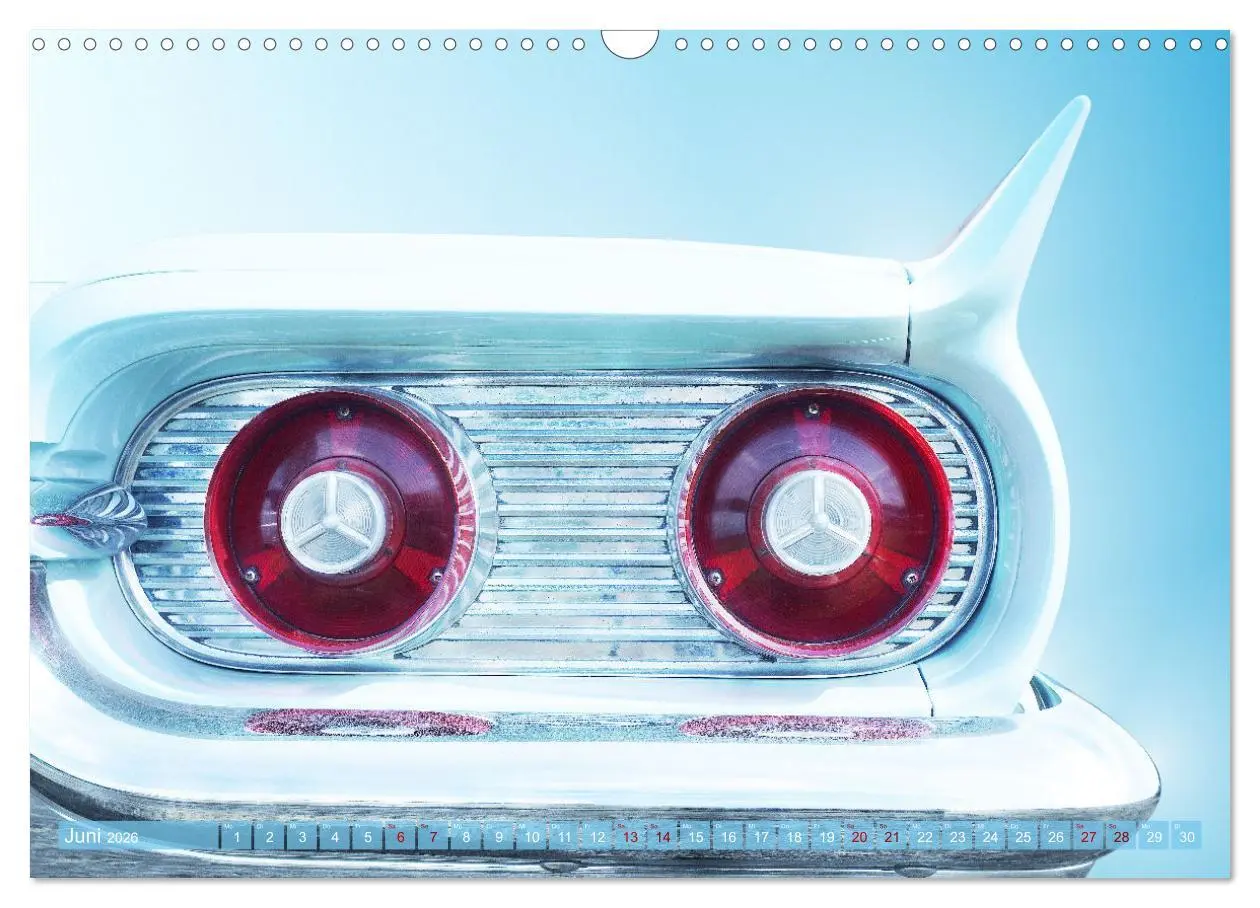 Bild: 9783457594971 | US Autoklassiker 1950er bis 1970er Details (Wandkalender 2026 DIN...