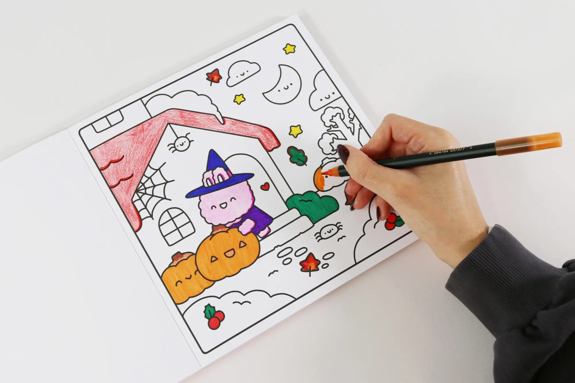 Bild: 9783743224971 | Cute &amp; Cozy Coloring - Spooky | Becky Cas | Taschenbuch | 80 S. | 2025