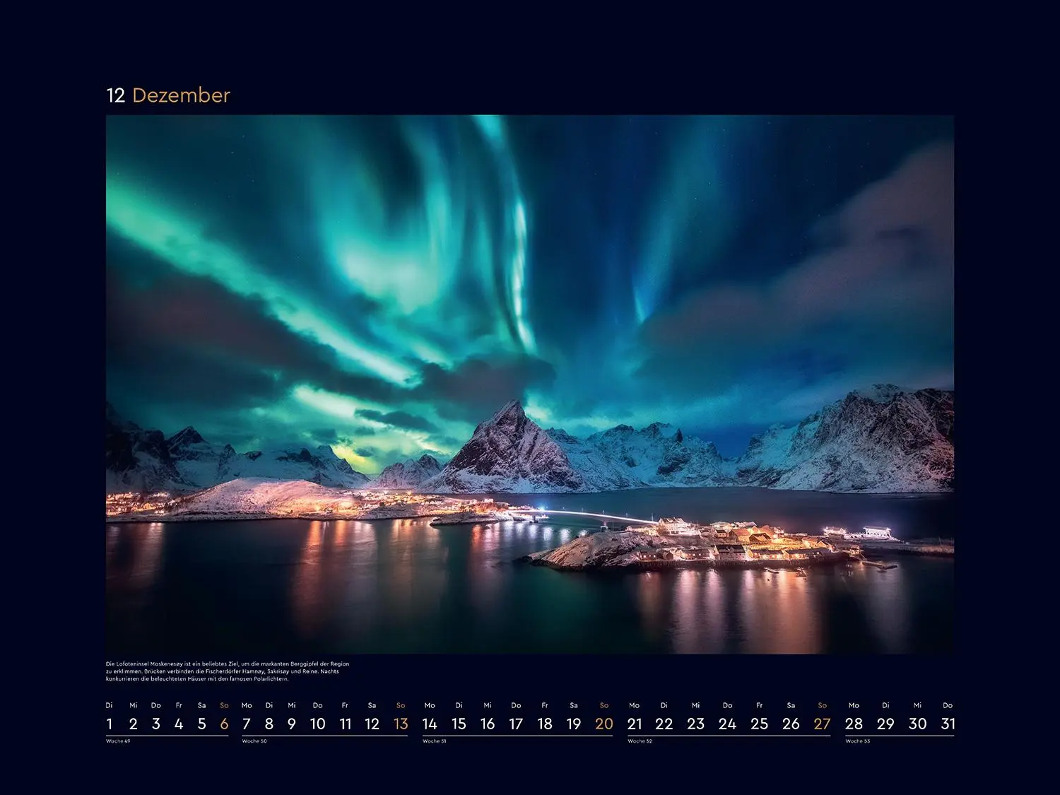 Bild: 9783965914971 | Norwegen - KUNTH Wandkalender 2026 | Kalender | 14 S. | Deutsch | 2026
