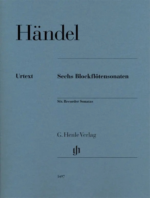 Cover: 9790201814971 | Georg Friedrich Händel - Sechs Blockflötensonaten | Schaper (u. a.)