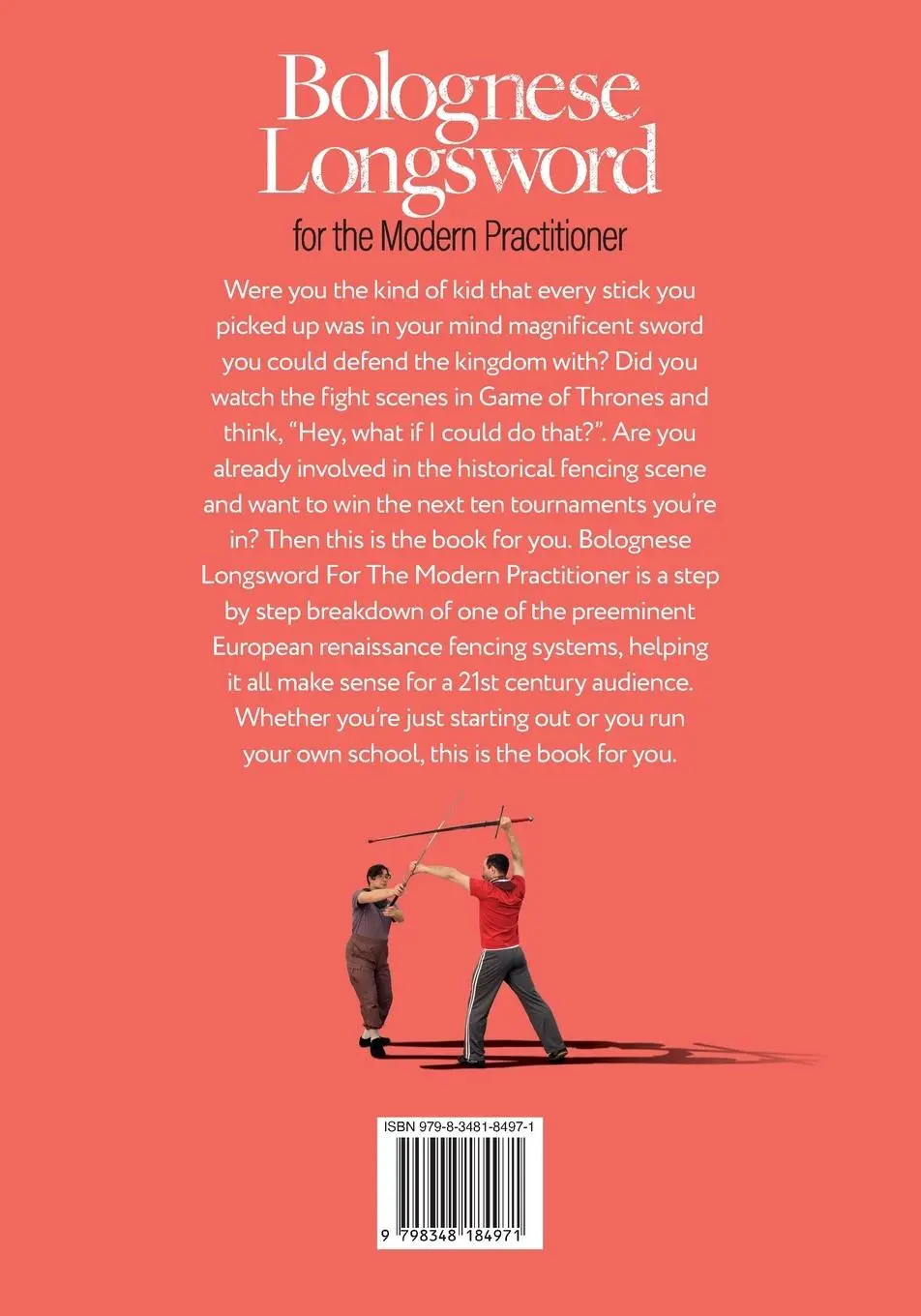 Rückseite: 9798348184971 | Bolognese Longsword For The Modern Practitioner | Arik Mendelevitz