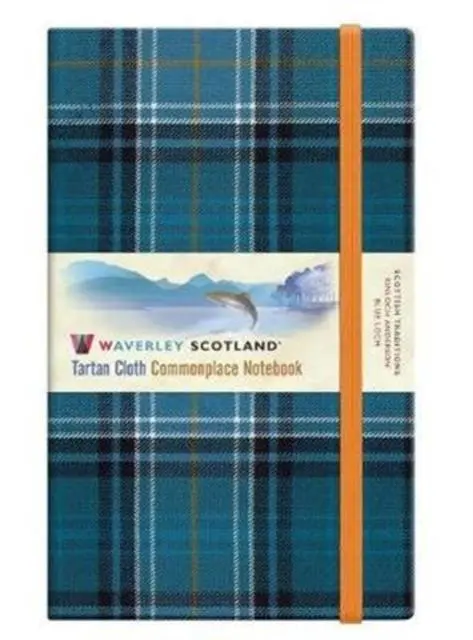 Cover: 9781849345071 | Blue Loch Waverley Tartan Notebook/Journal: Large: 21 x 13cm | Grosset
