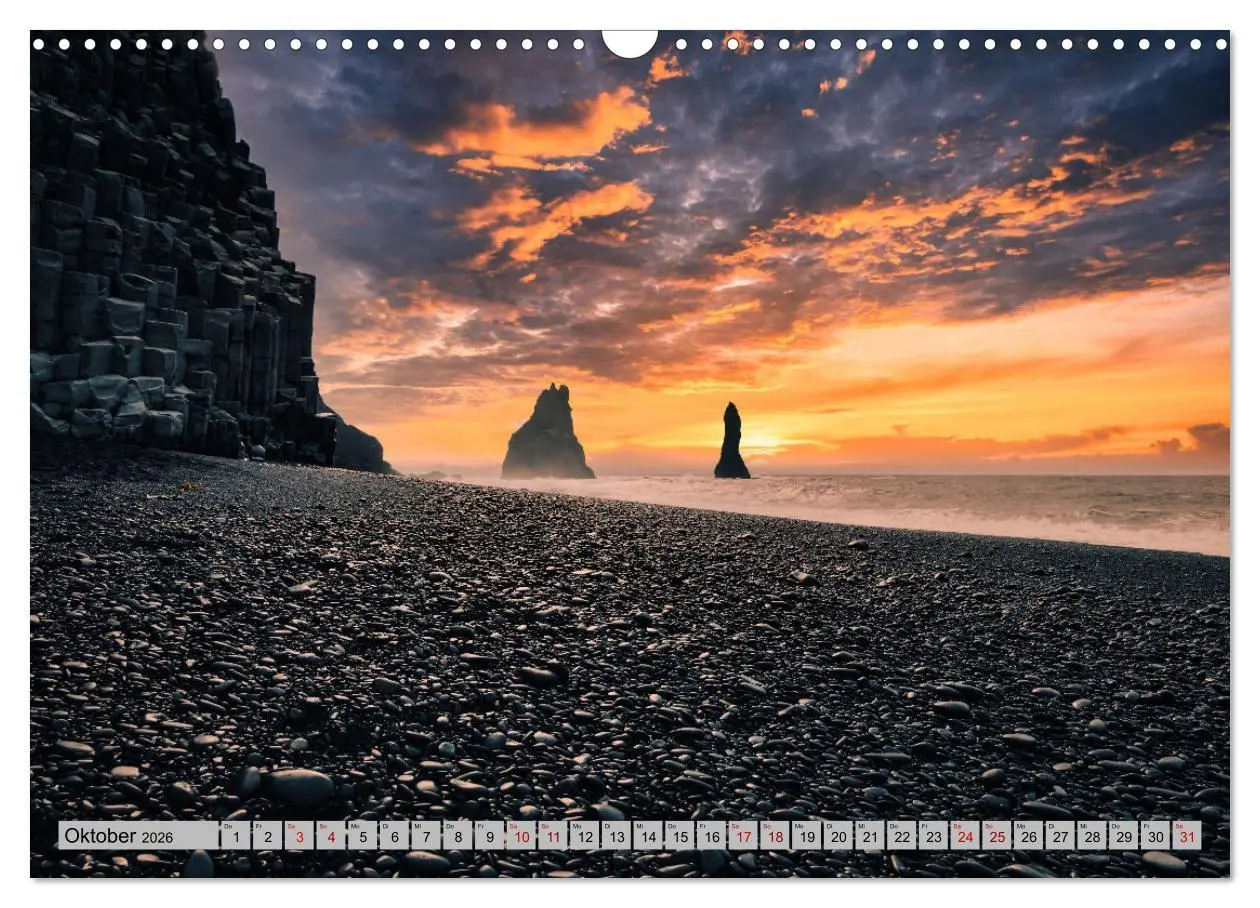 Bild: 9783457555071 | MAGISCH BUNTES ISLAND (Wandkalender 2026 DIN A3 quer), CALVENDO...