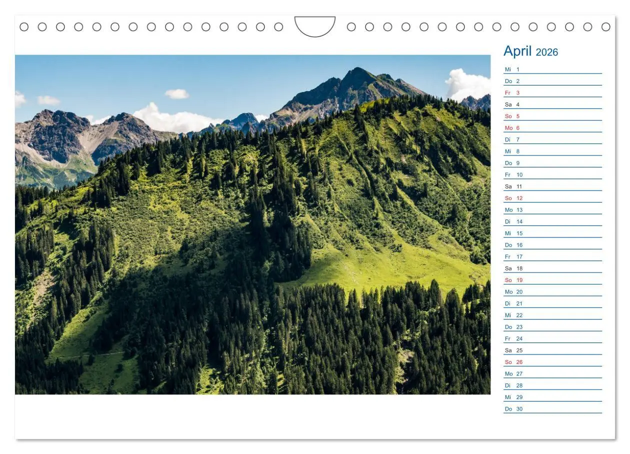Bild: 9783457865071 | Region Oberstdorf - Kleinwalsertal und Nebelhorn (Wandkalender 2026...