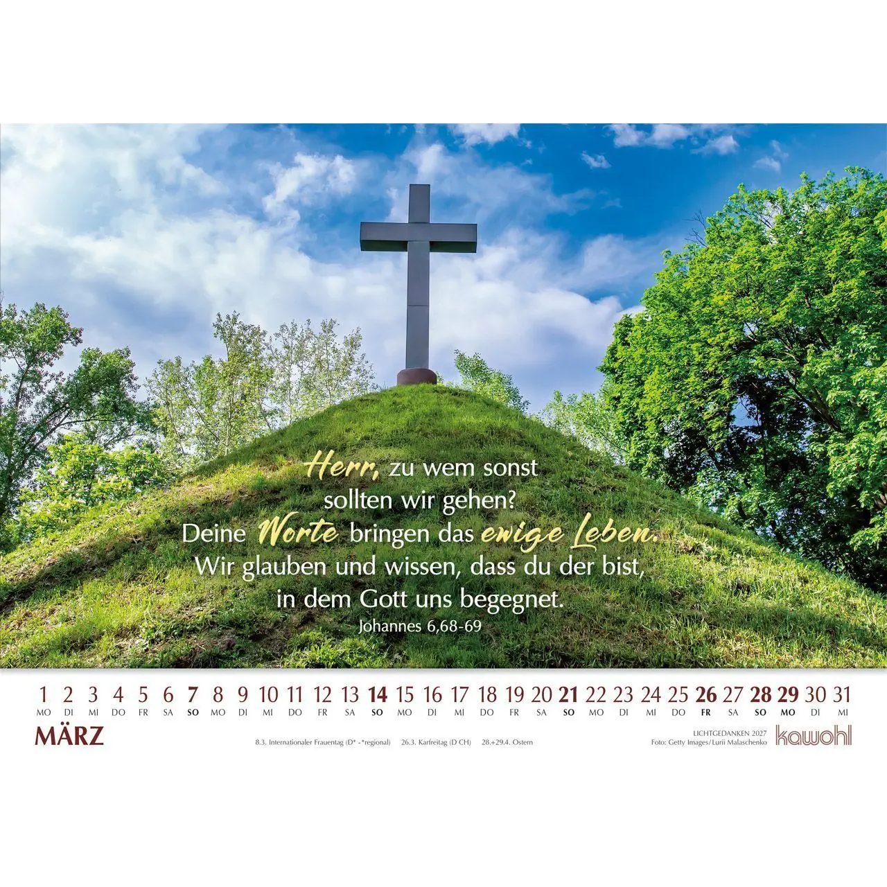Bild: 9783754865071 | Lichtgedanken 2027 | Kalender | Spiralbindung | 14 S. | Deutsch | 2027