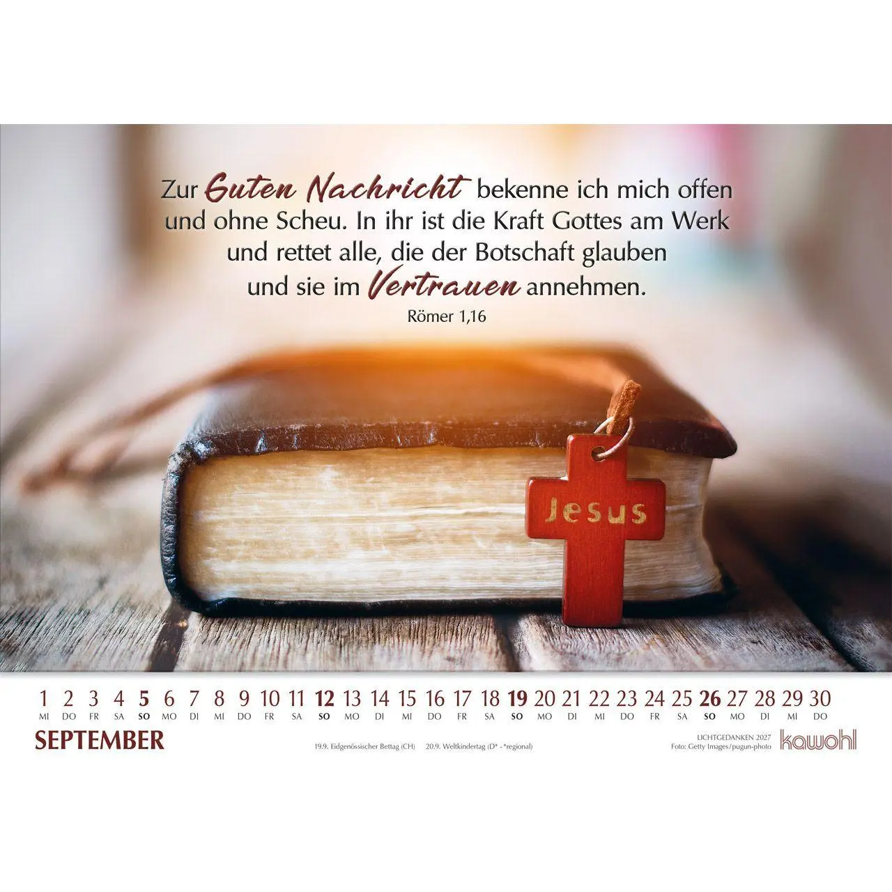 Bild: 9783754865071 | Lichtgedanken 2027 | Kalender | Spiralbindung | 14 S. | Deutsch | 2027