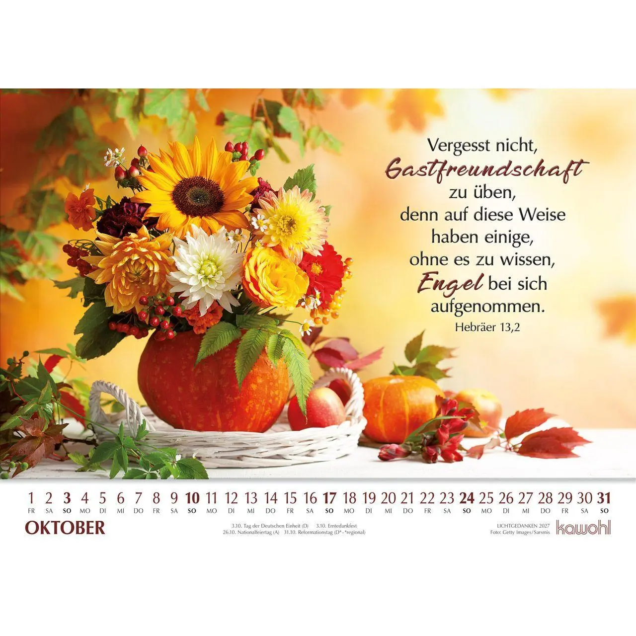 Bild: 9783754865071 | Lichtgedanken 2027 | Kalender | Spiralbindung | 14 S. | Deutsch | 2027