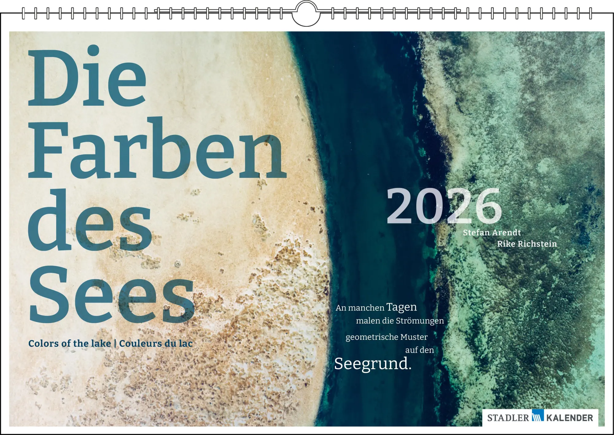 Cover: 9783861925071 | Die Farben des Sees 2026 | Rike Richstein | Kalender | 13 S. | Deutsch