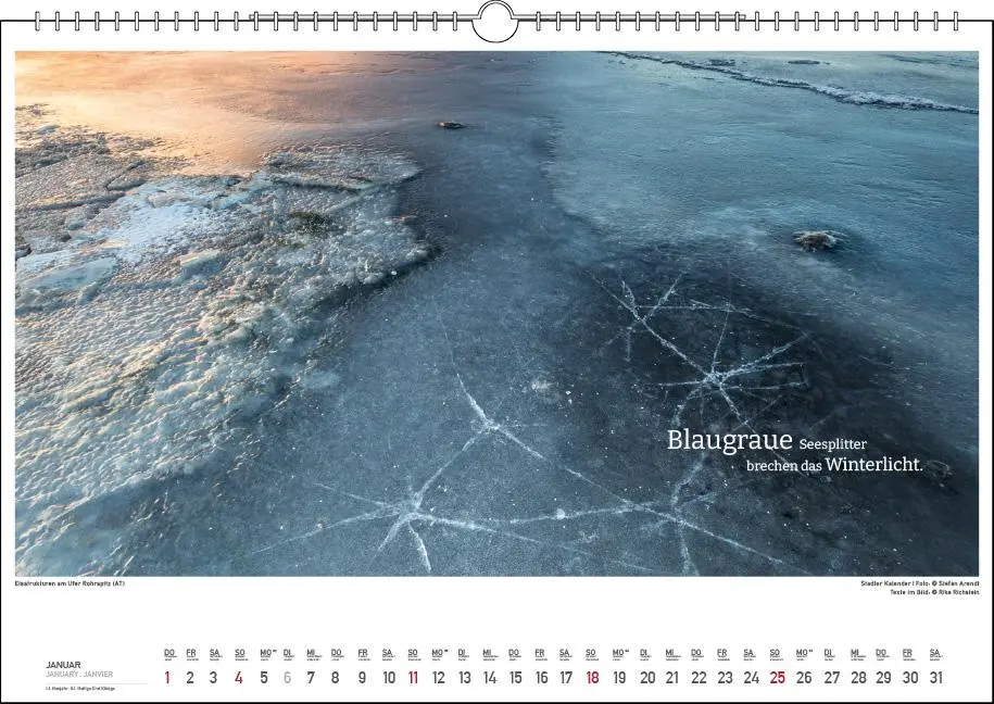 Bild: 9783861925071 | Die Farben des Sees 2026 | Rike Richstein | Kalender | 13 S. | Deutsch