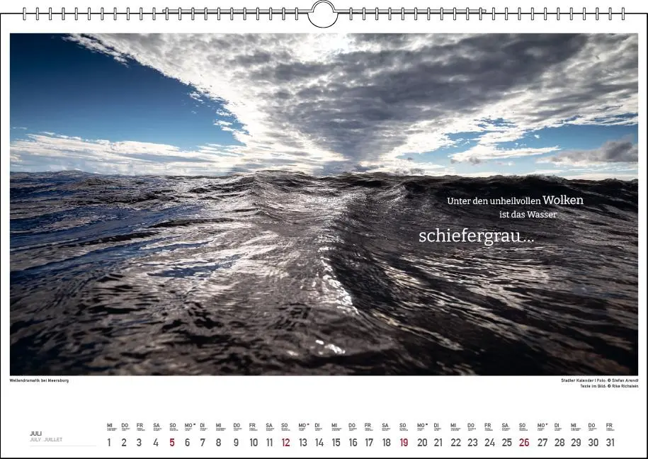 Bild: 9783861925071 | Die Farben des Sees 2026 | Rike Richstein | Kalender | 13 S. | Deutsch