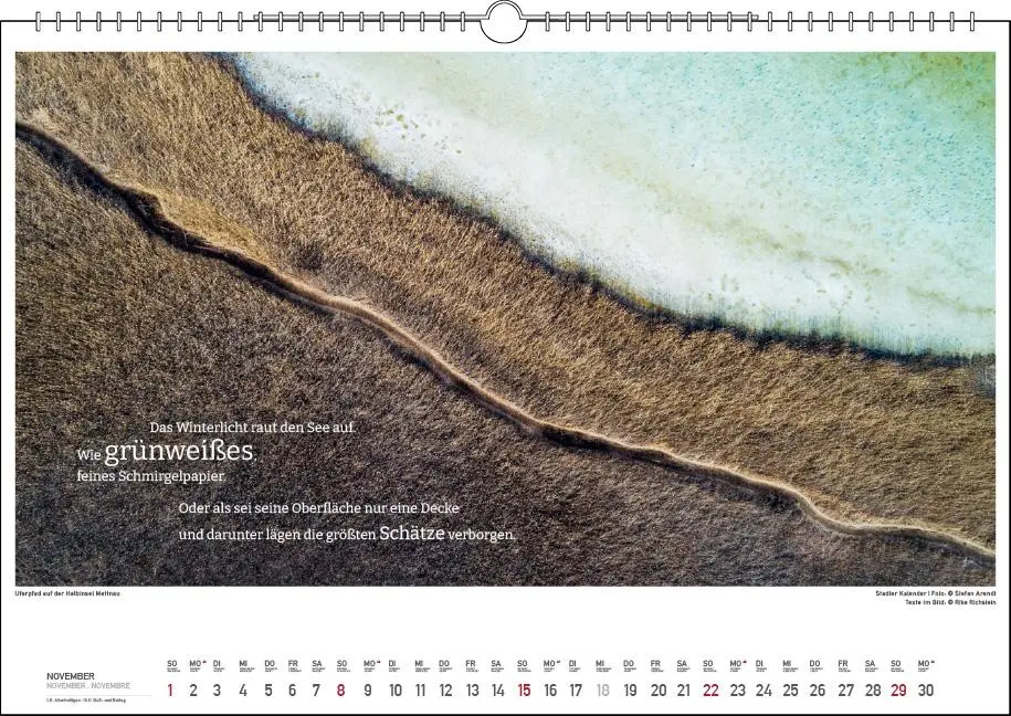 Bild: 9783861925071 | Die Farben des Sees 2026 | Rike Richstein | Kalender | 13 S. | Deutsch
