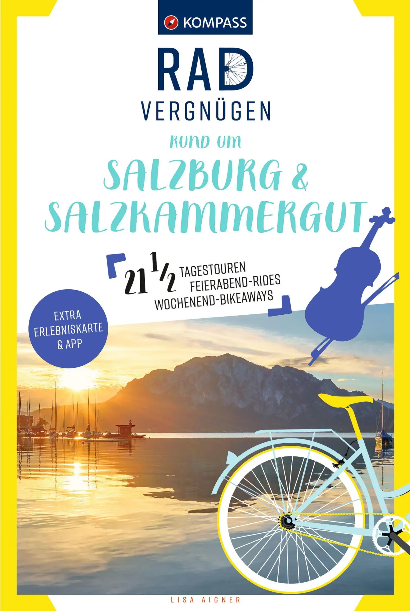 Cover: 9783991545071 | KOMPASS Radvergnügen rund um Salzburg &amp; Salzkammergut | Lisa Aigner
