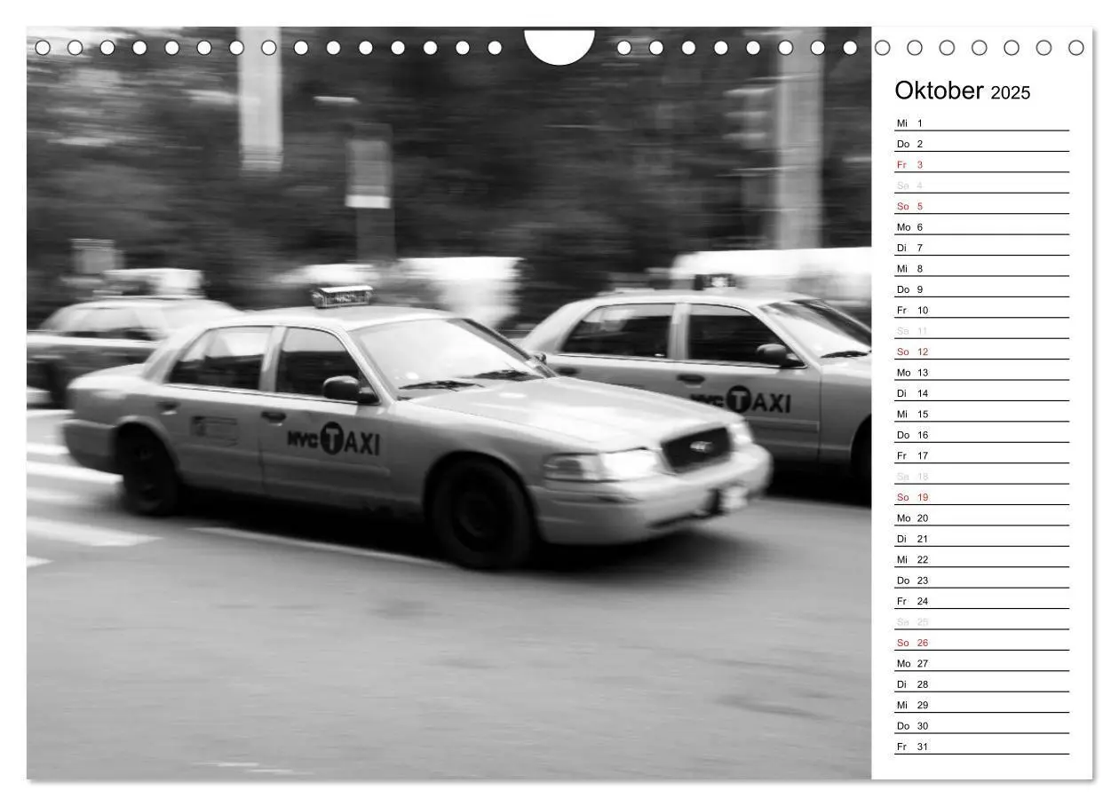 Bild: 9783435525171 | New York (Wandkalender 2025 DIN A4 quer), CALVENDO Monatskalender