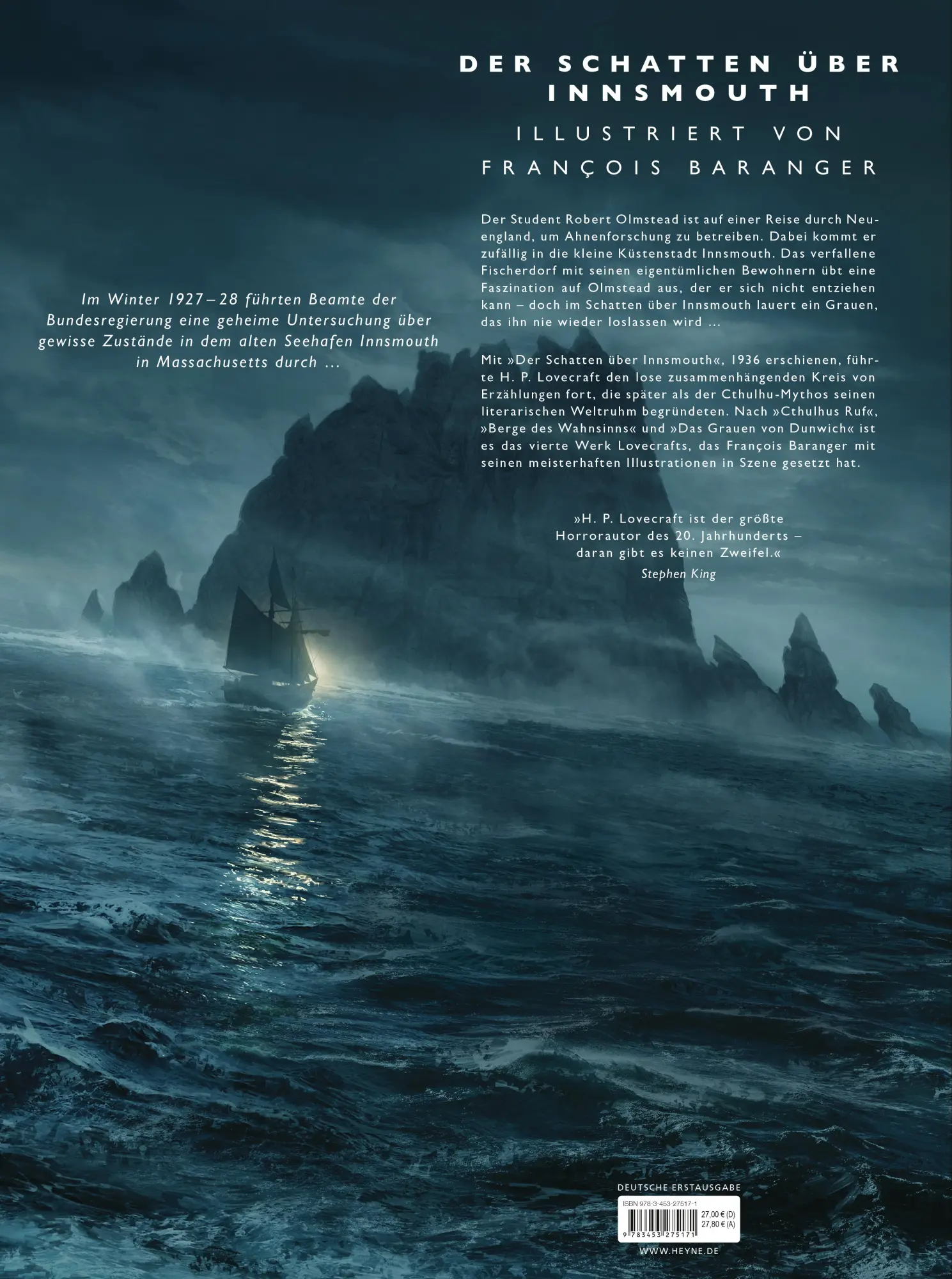 Bild: 9783453275171 | Der Schatten über Innsmouth | H. P. Lovecraft | Buch | 64 S. | Deutsch