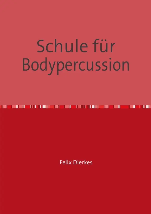 Cover: 9783741815171 | Schule für Bodypercussion | Felix Dierkes | Taschenbuch | 36 S. | 2016