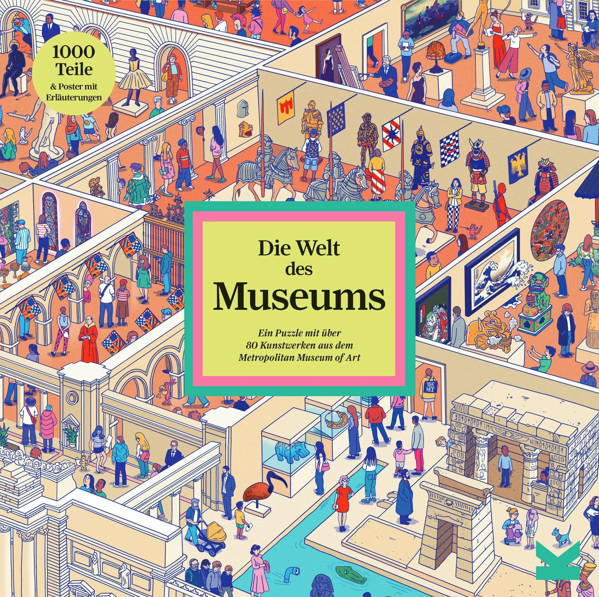Cover: 9783962445171 | Die Welt des Museums - Puzzle 1000 Teile | Art | Spiel | Deutsch