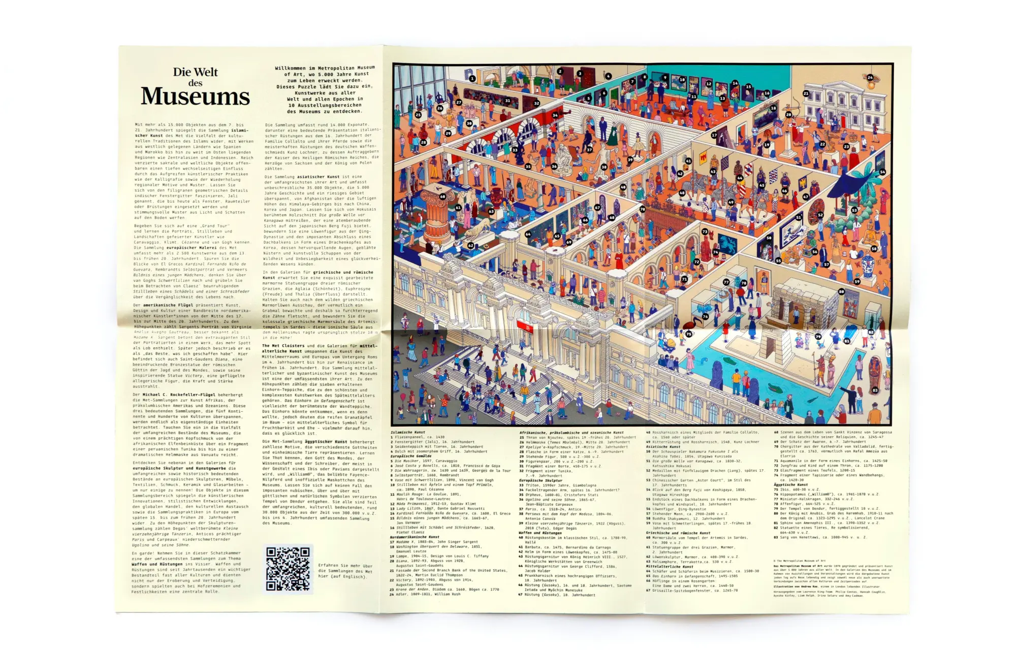 Bild: 9783962445171 | Die Welt des Museums - Puzzle 1000 Teile | Art | Spiel | Deutsch