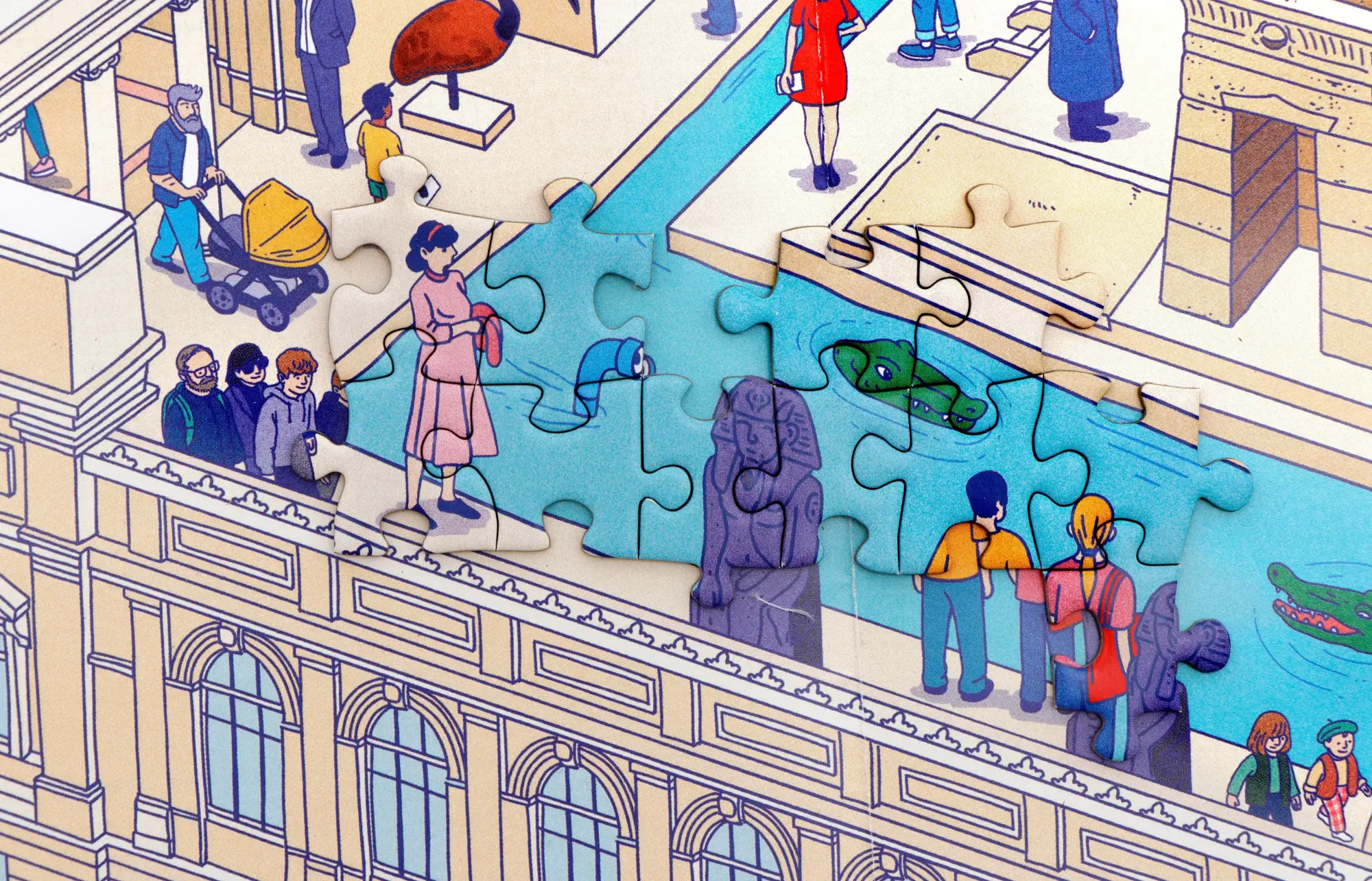 Bild: 9783962445171 | Die Welt des Museums - Puzzle 1000 Teile | Art | Spiel | Deutsch