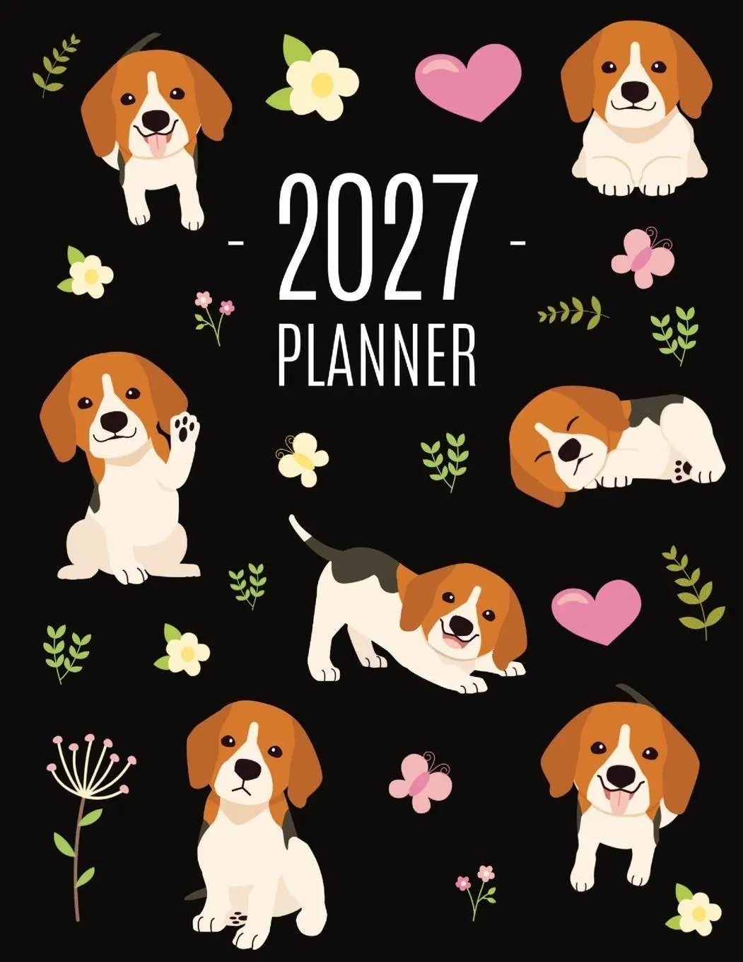 Cover: 9798952415171 | Beagle Planner 2027 | Happy Oak Tree Press | Taschenbuch | Englisch