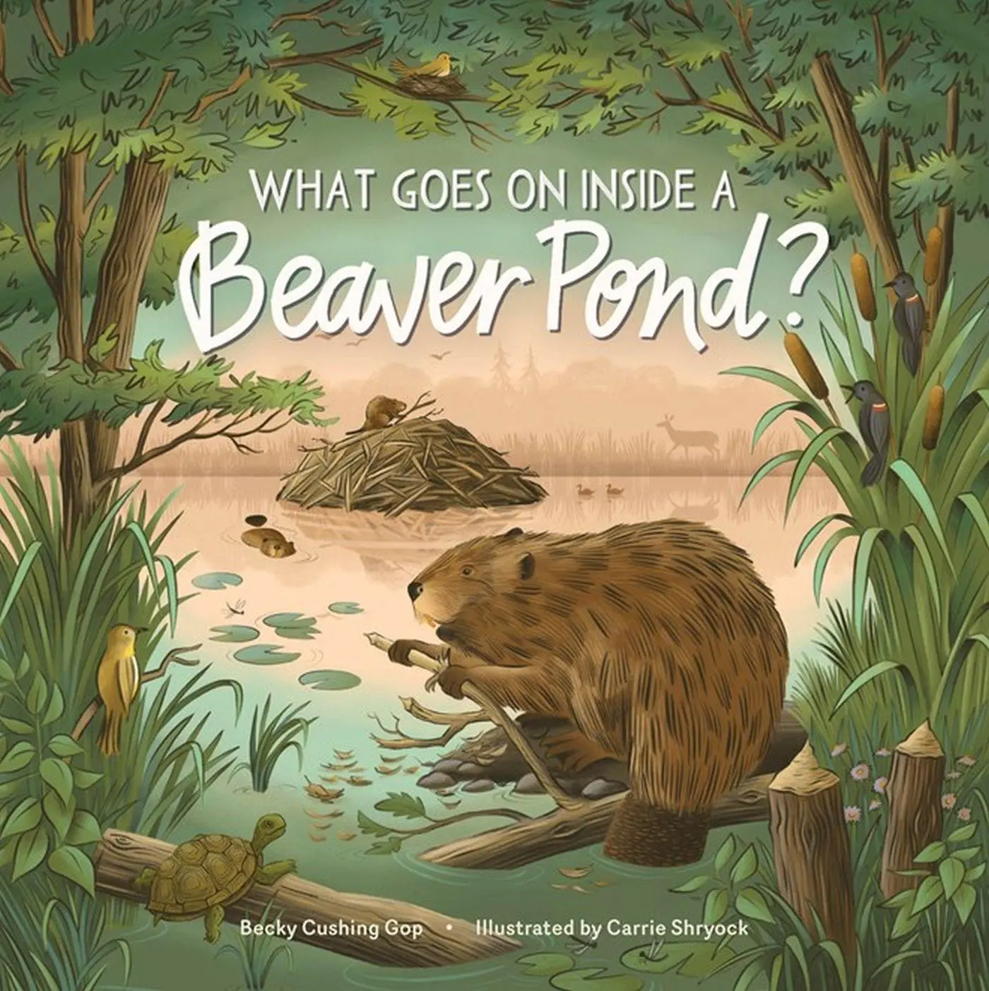 Cover: 9781635865271 | What Goes on Inside a Beaver Pond? | Becky Cushing Gop | Buch | 2023