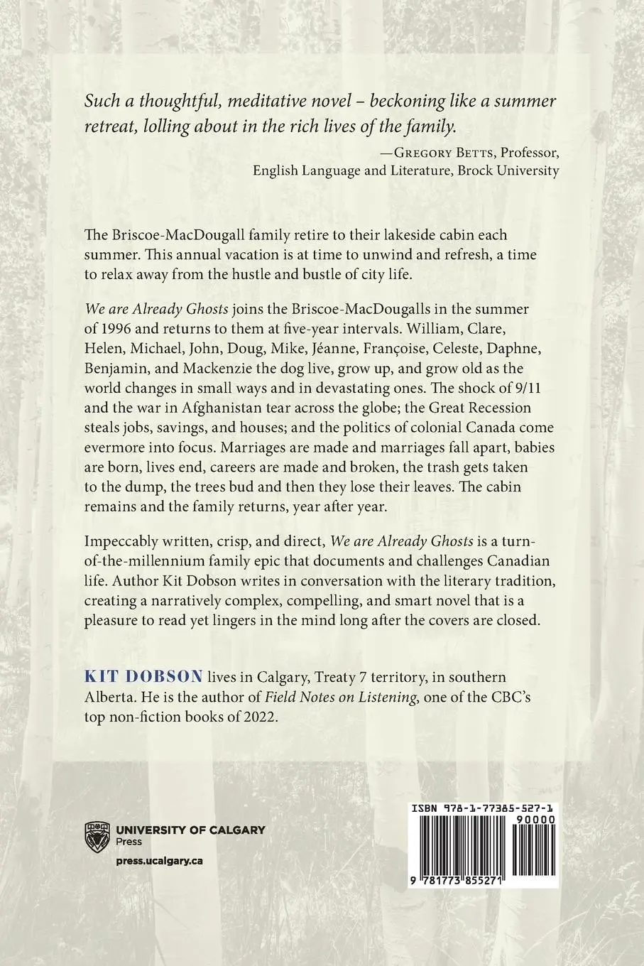 Rückseite: 9781773855271 | We Are Already Ghosts | Kit Dobson | Taschenbuch | Englisch | 2024