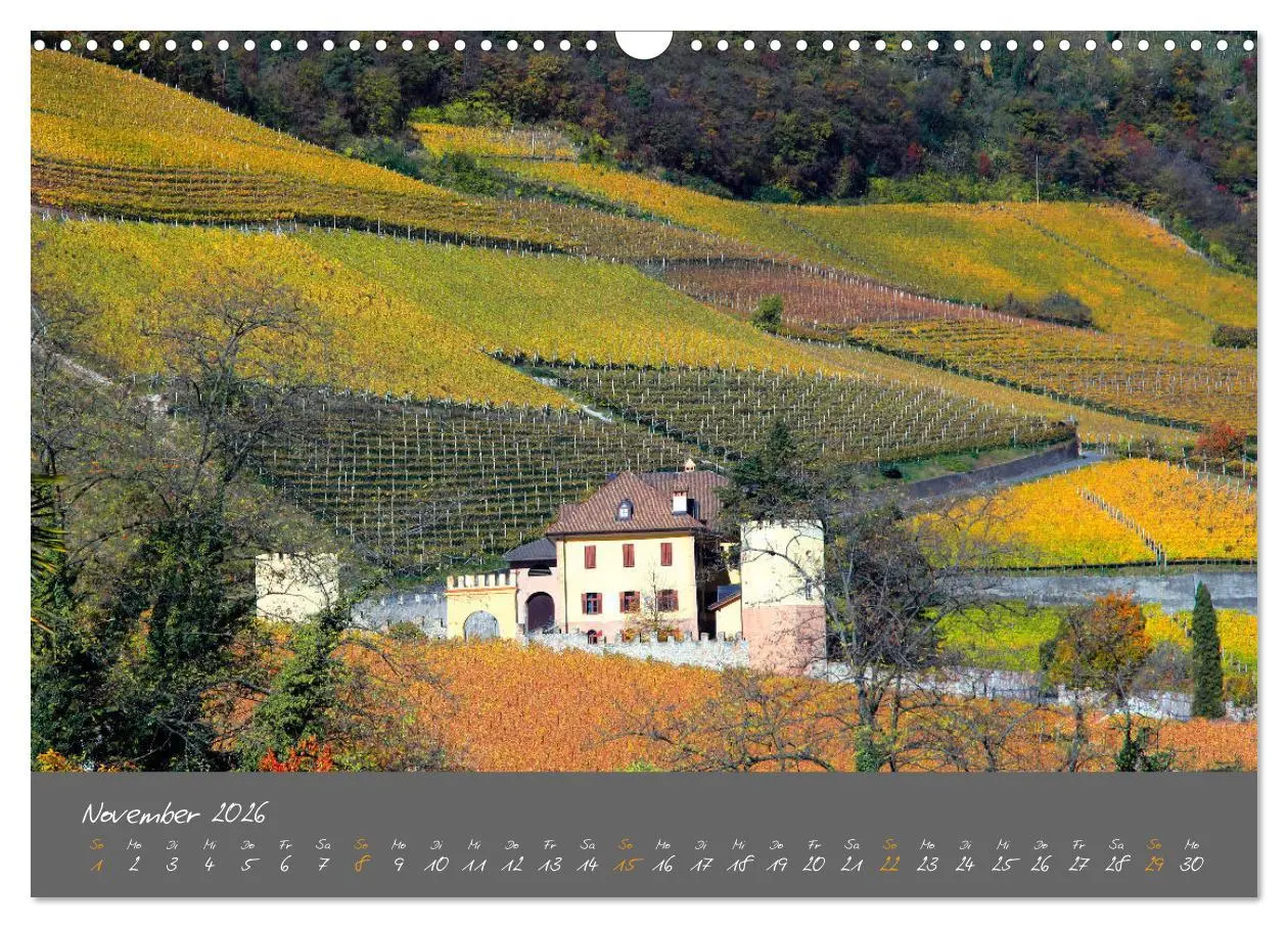 Bild: 9783457775271 | Romantisches Südtirol (Wandkalender 2026 DIN A3 quer), CALVENDO...