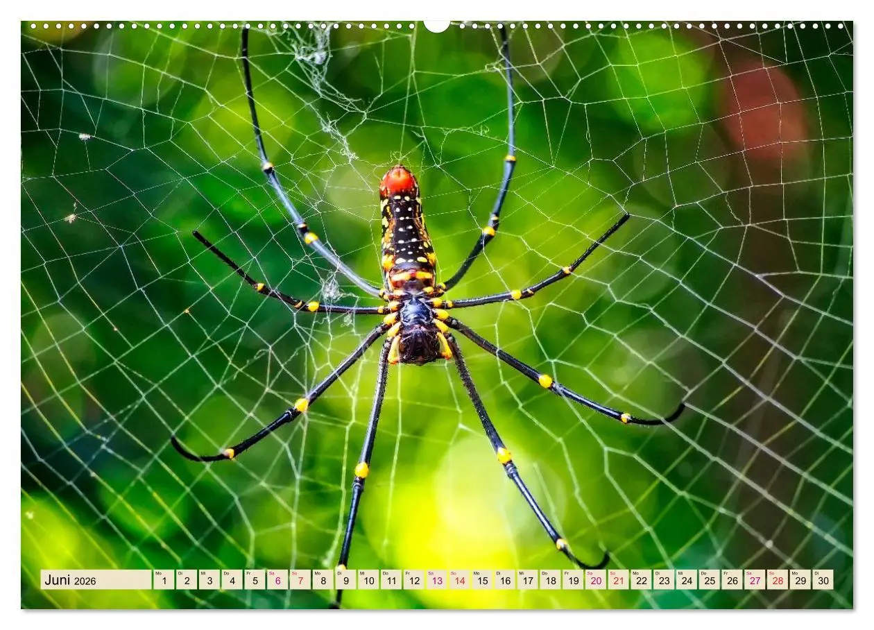 Bild: 9783457845271 | Spinnennetze - Wunder der Natur (Wandkalender 2026 DIN A2 quer),...