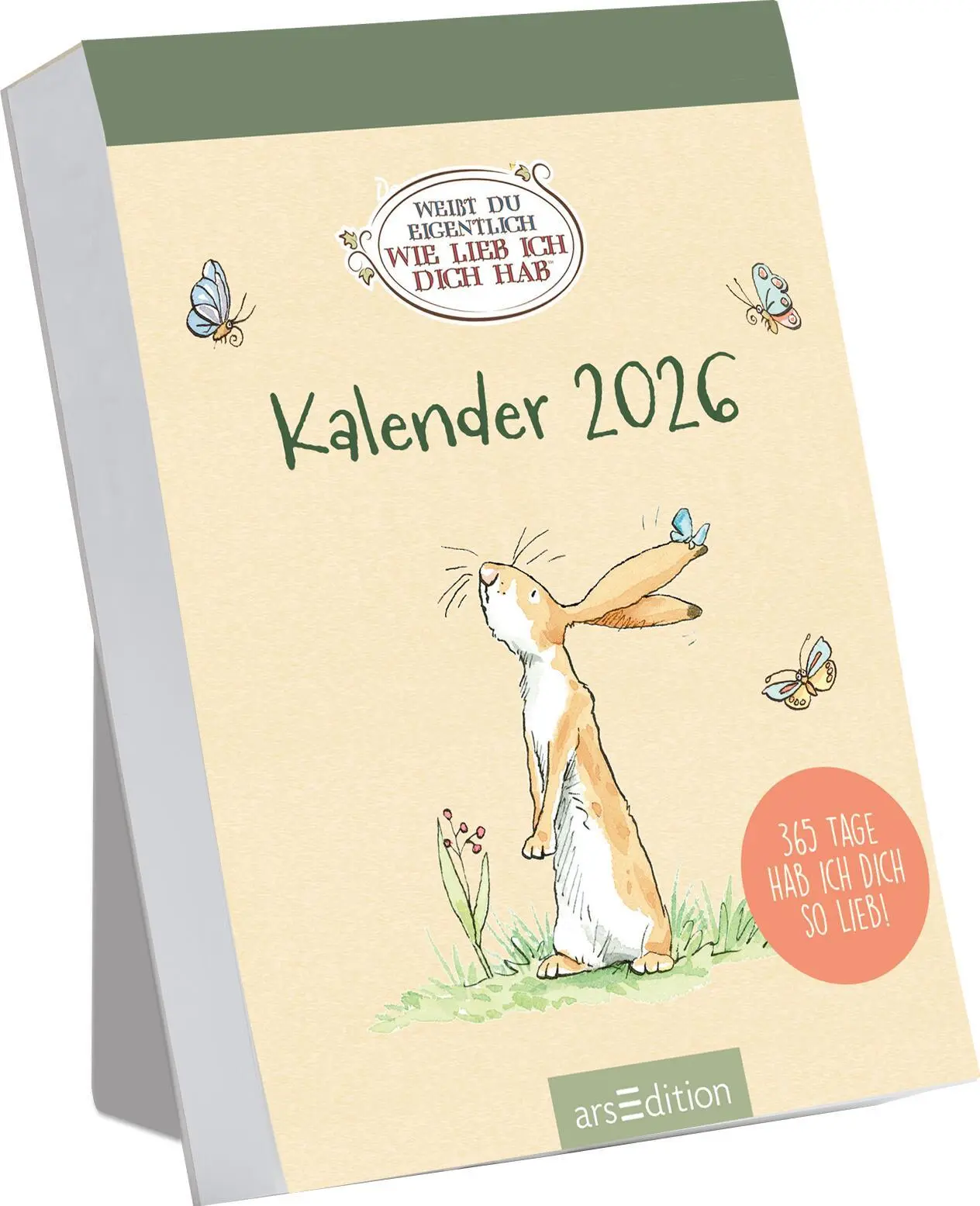 Cover: 4014489135371 | Abreißkalender Weißt du eigentlich, wie lieb ich dich hab? 2026 | 2026