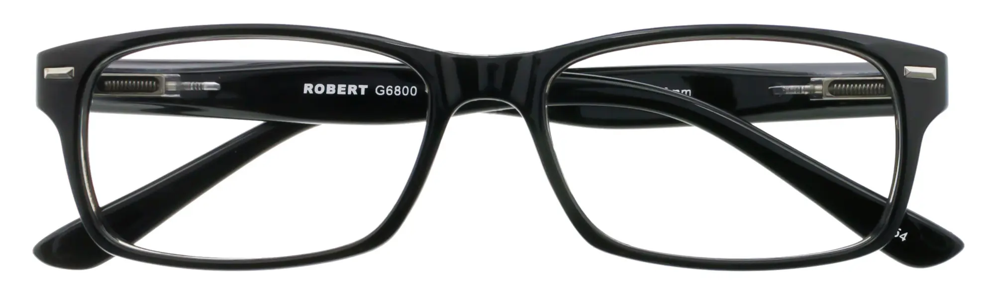 Lesebrille ROBERT, schwarz, +2.50 dpt mit Etui