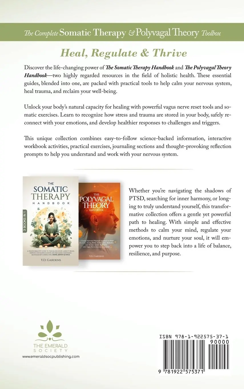 Rückseite: 9781922575371 | The Complete Somatic Therapy &amp; Polyvagal Theory Toolbox - Nervous...