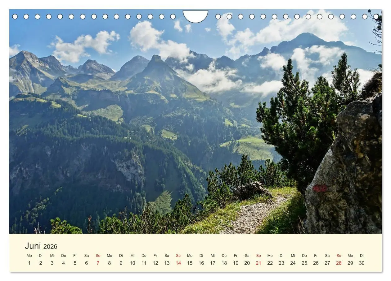 Bild: 9783457765371 | Wanderglück im Allgäu (Wandkalender 2026 DIN A4 quer), CALVENDO...