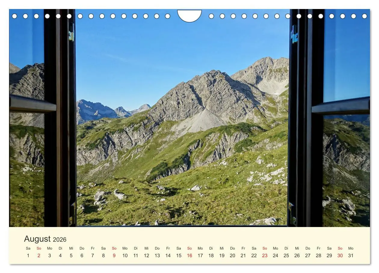 Bild: 9783457765371 | Wanderglück im Allgäu (Wandkalender 2026 DIN A4 quer), CALVENDO...