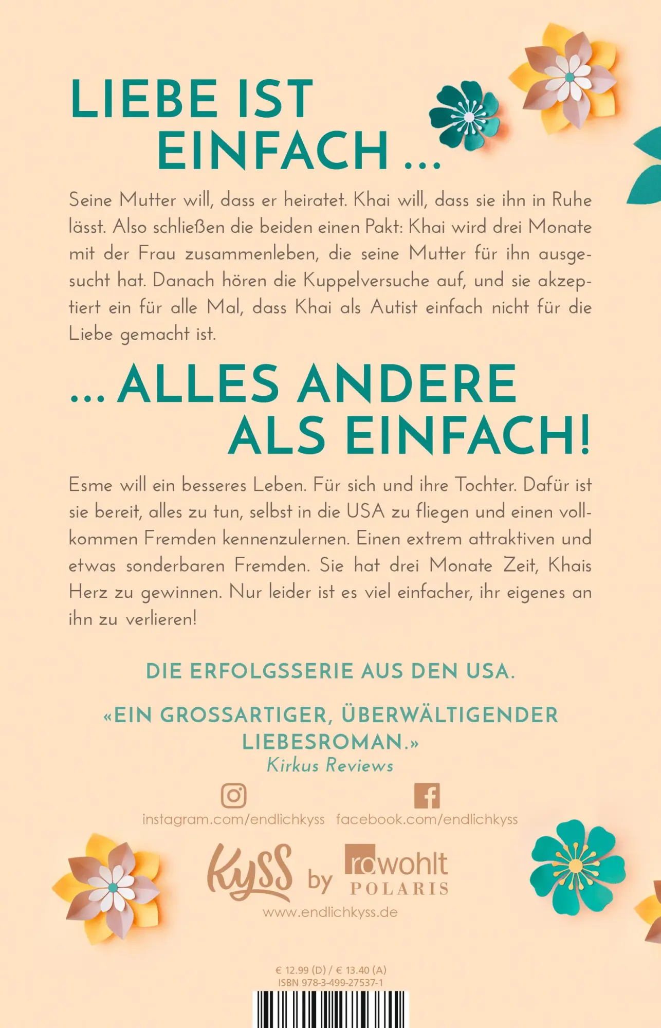 Rückseite: 9783499275371 | Love Challenge | Roman | Helen Hoang | Taschenbuch | 384 S. | Deutsch