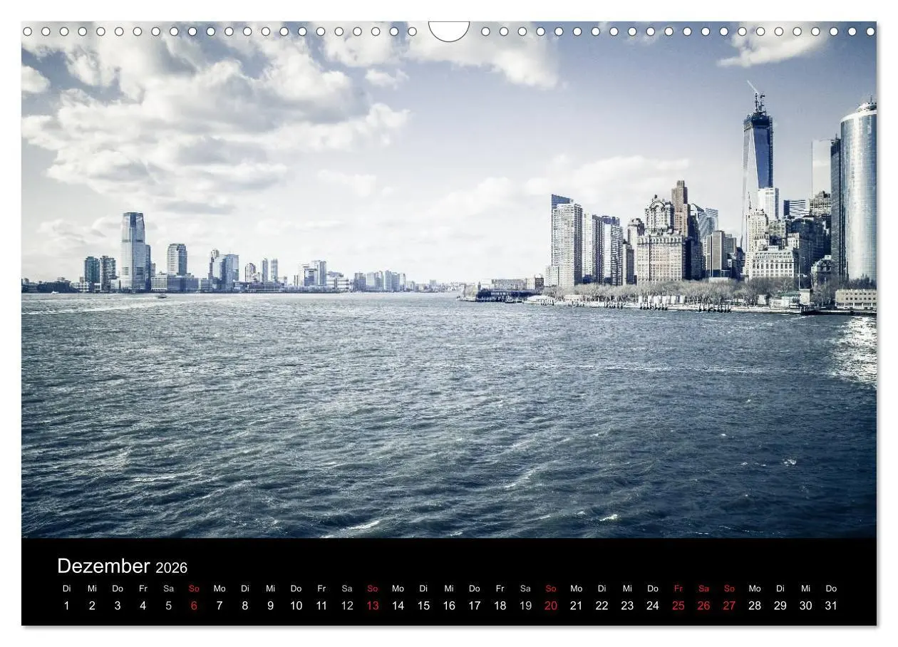 Bild: 9783516165371 | New York (Wandkalender 2026 DIN A3 quer), CALVENDO Monatskalender