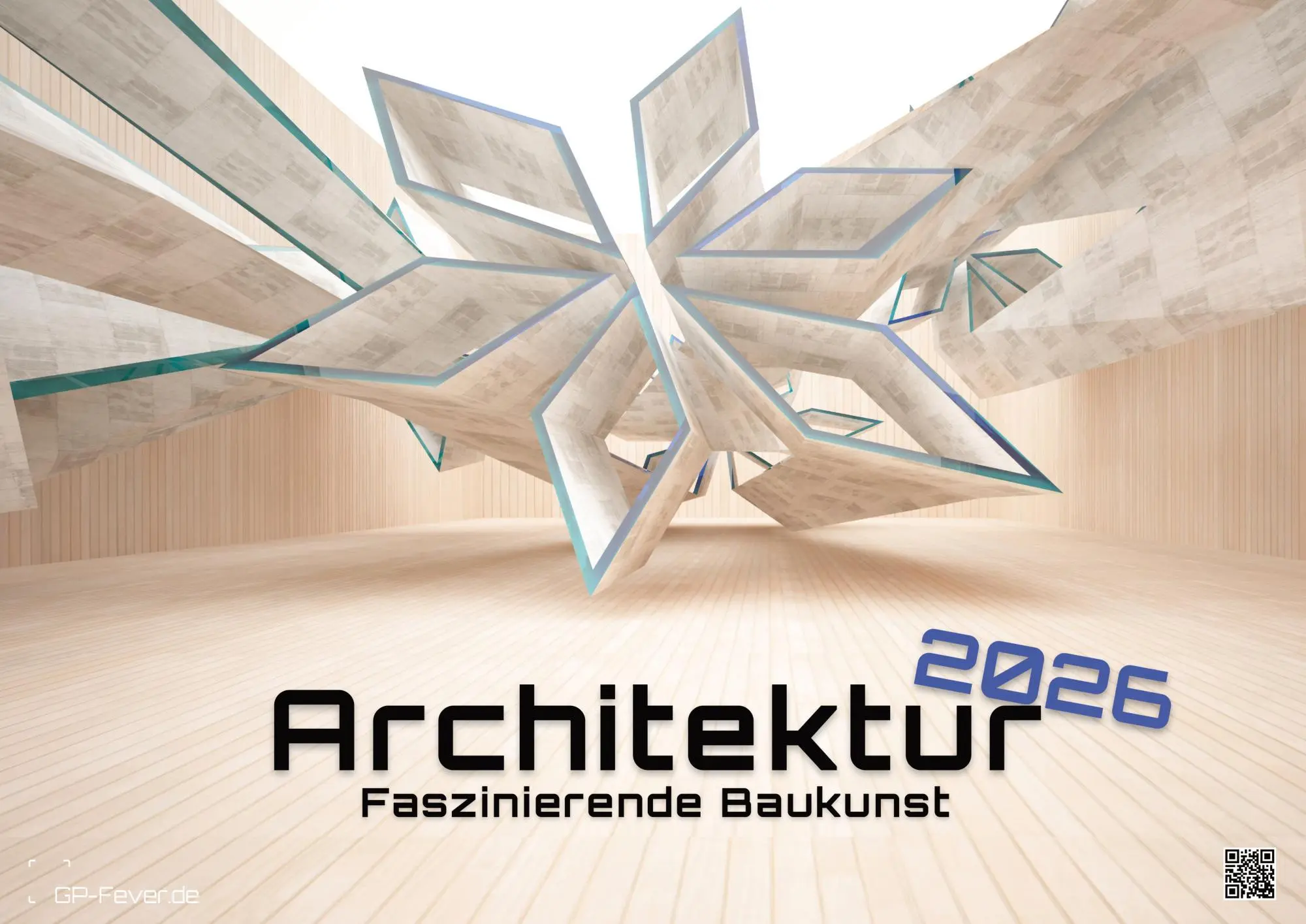 Cover: 9783986735371 | Architektur - faszinierende Baukunst - 2026 - Kalender DIN A2 | de