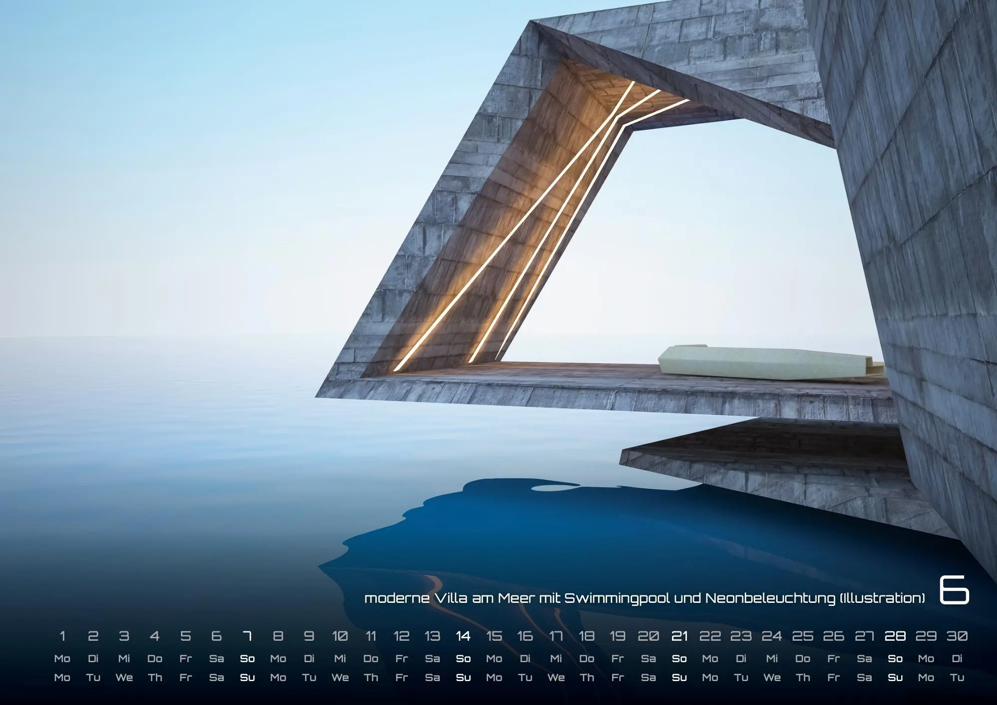 Bild: 9783986735371 | Architektur - faszinierende Baukunst - 2026 - Kalender DIN A2 | de