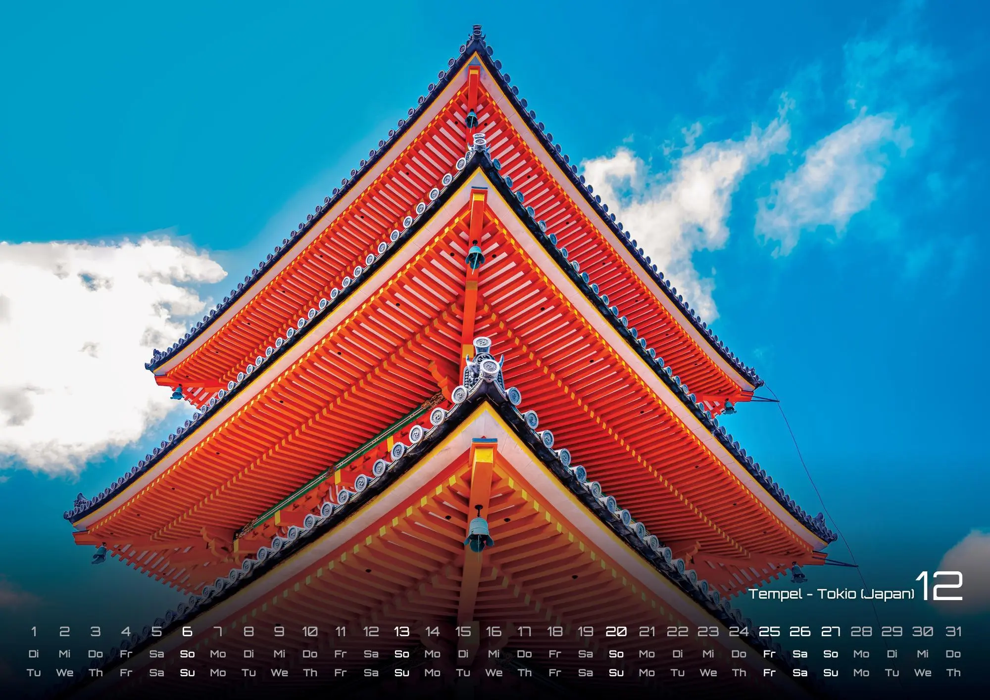 Bild: 9783986735371 | Architektur - faszinierende Baukunst - 2026 - Kalender DIN A2 | de
