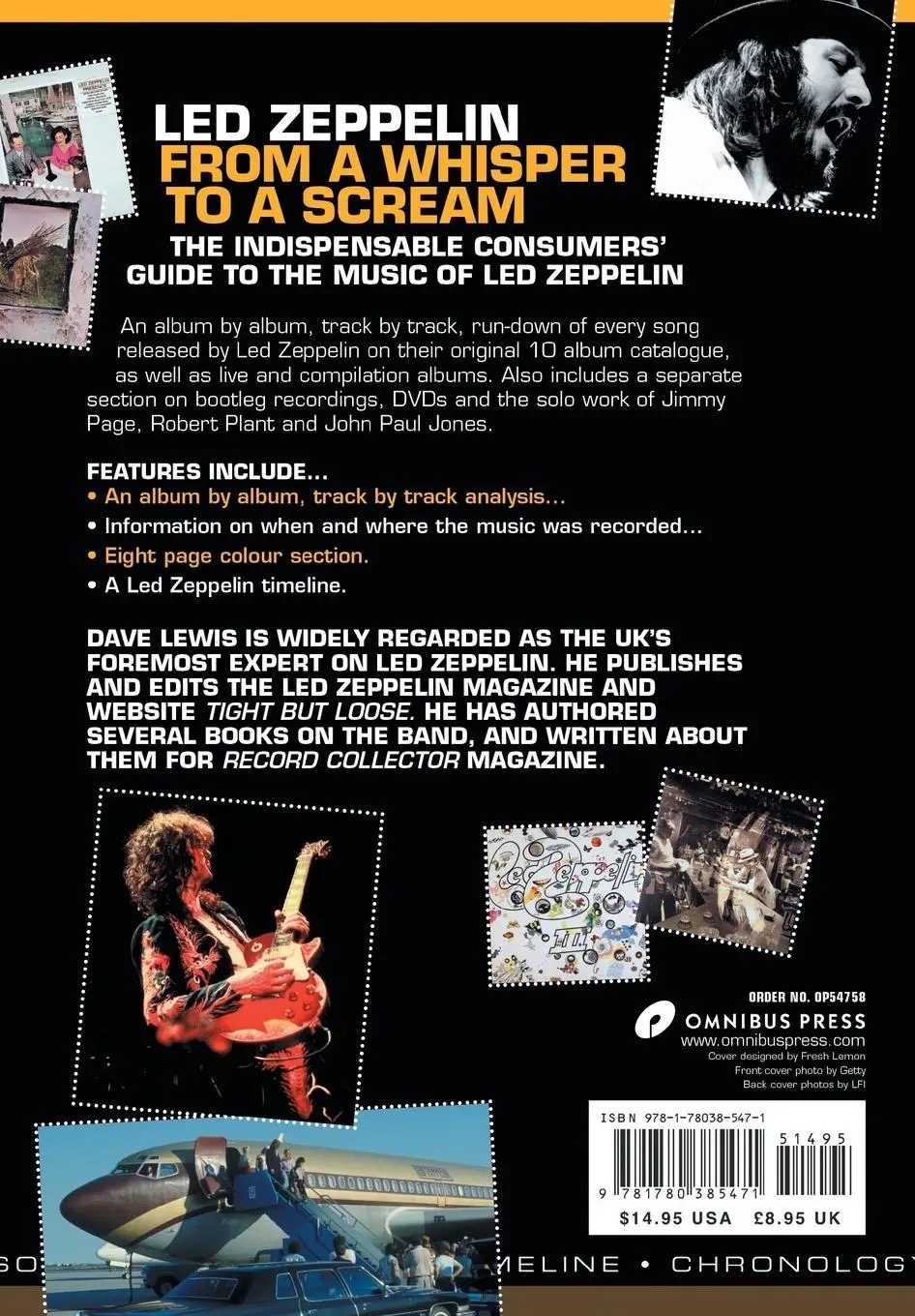 Rückseite: 9781780385471 | Led Zeppelin | Dave Lewis | Taschenbuch | Kartoniert / Broschiert