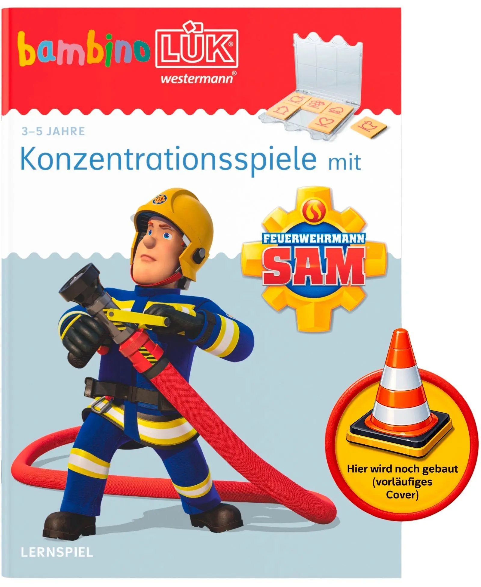 Cover: 9783072475471 | bambinoLÜK. Konzentrationsspiele mit Feuerwehrmann Sam | Bierwald
