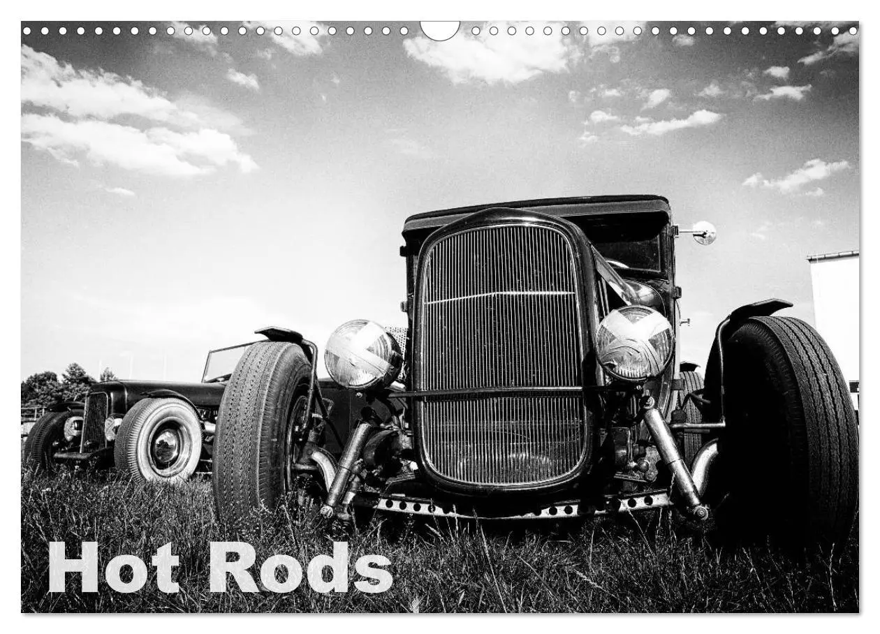 Cover: 9783516155471 | Hot Rods (Wandkalender 2026 DIN A3 quer), CALVENDO Monatskalender