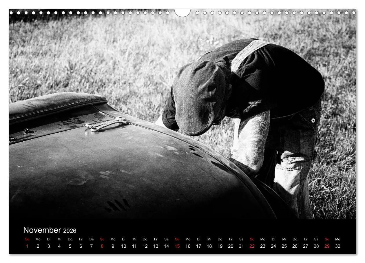 Bild: 9783516155471 | Hot Rods (Wandkalender 2026 DIN A3 quer), CALVENDO Monatskalender
