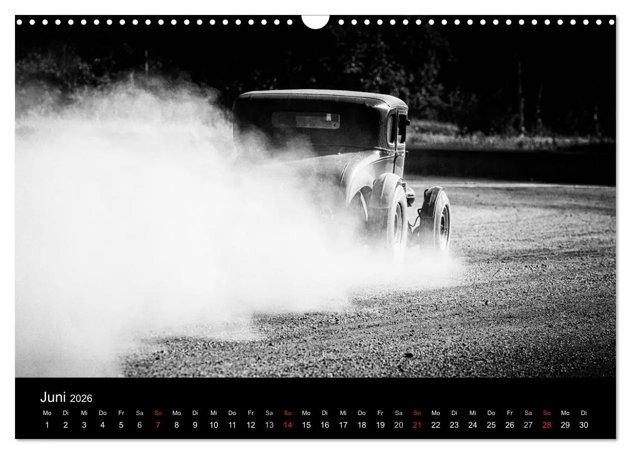 Bild: 9783516155471 | Hot Rods (Wandkalender 2026 DIN A3 quer), CALVENDO Monatskalender