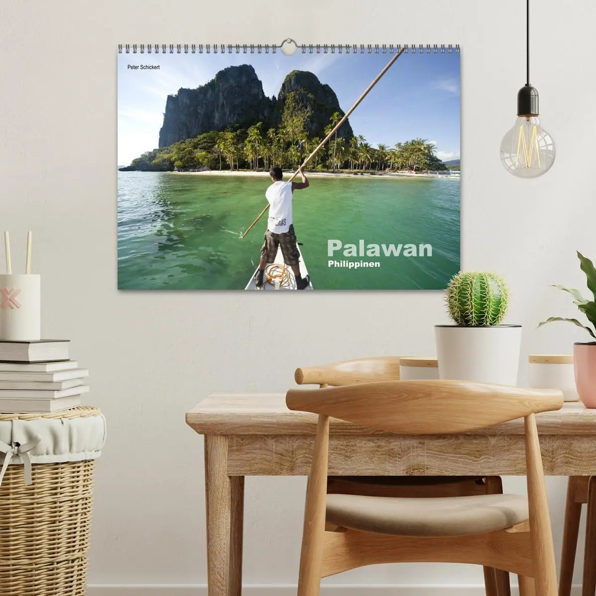 Bild: 9783516225471 | Palawan (Wandkalender 2026 DIN A3 quer), CALVENDO Monatskalender
